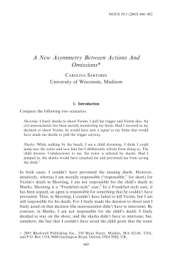 A New Asymmetry Between Actions And Omissions