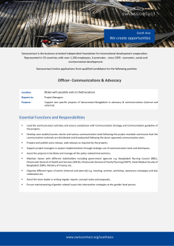 170604 Communication officer