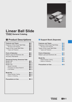Linear Ball Slide - Tech-Con