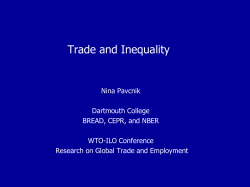 Trade, Firms, and Wages: Theory and Evidence by Amiti and Davis