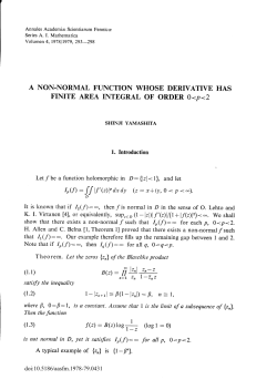 (1.2) f(z): ne)bg+, (log I :0)