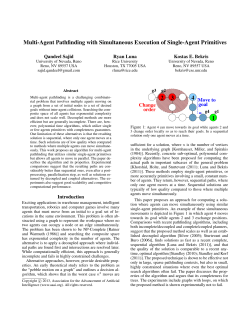 Multi-Agent Pathfinding with Simultaneous Execution of Single