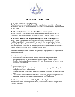 Positive Change Project Grant Guidelines - Frontier Co-op