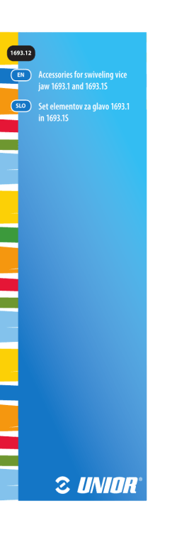 Accessories for swiveling vice jaw 1693.1 and 1693.1S Set