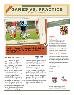 Practice vs games - final