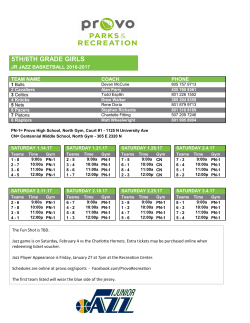 10 team schedule