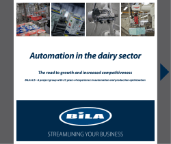 Automation in the dairy sector