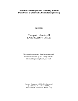 Pre-Lab Preparation Read the current