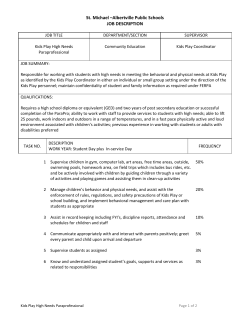 St. Michael &ndash;Albertville Public Schools JOB