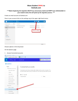 the "Move Student EMAIL to Outlook.com"