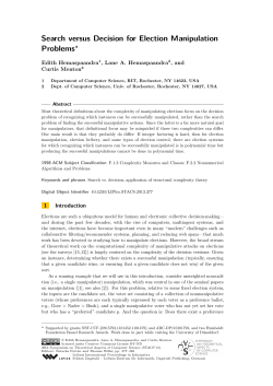 Search versus Decision for Election Manipulation Problems