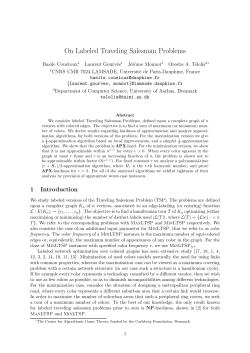 On Labeled Traveling Salesman Problems