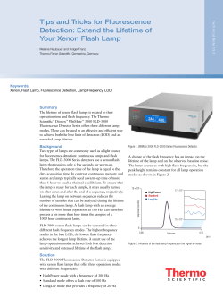 Tips and Tricks for Fluorescence Detection: Extend the Lifetime of