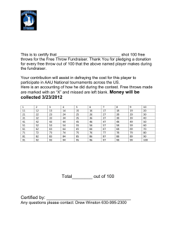 Free Throw Fundraiser Pg2