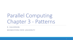 Parallel Computing Chapter 3 - Midwestern State University