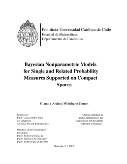 Bayesian Nonparametric Models for Single and Related Probability