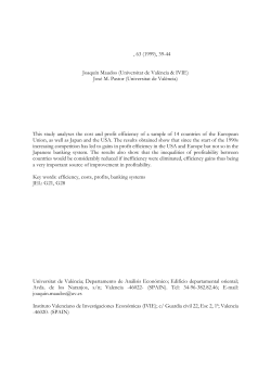 Cost and profit efficiency in banking: an