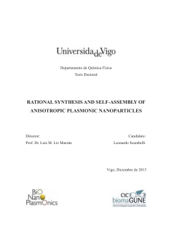 rational synthesis and self-assembly of