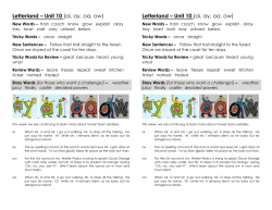 Letterland &ndash; Unit 10