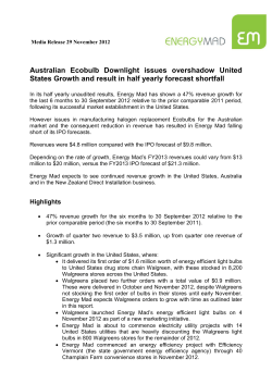 Australian Ecobulb Downlight issues overshadow United States