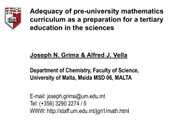 Slides PPT - University of Malta