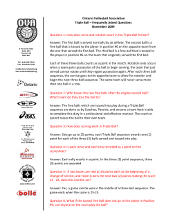 Ontario Volleyball - Rocky View Sports