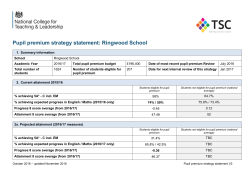 PP Strategy statement complete example for