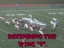 Defending the Wing &ldquo;T&rdquo;.