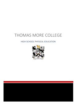 High School PE Policy and year plan