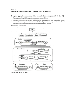 UNIT 3: ADVANCED STATE MODELING, INTERACTION
