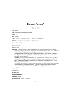 Package `sigora`