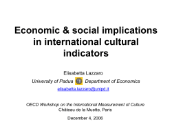 Assessing Quality in Cultural Goods: The Hedonic