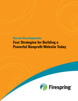 Four Strategies for Building a Powerful Nonprofit