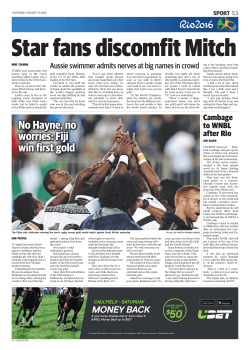 No Hayne, no worries: Fiji win first gold