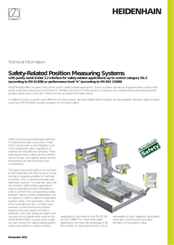 Technical Information Safety-Related Position