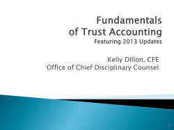 how to set up your law firm trust account