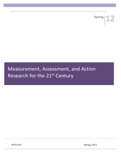 Philosophical Foundations / Curriculum Development