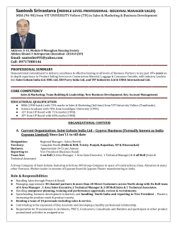 1638069645Updated CV- Santosh Srivastava