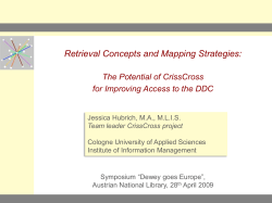 Retrieval concepts and mapping strategies