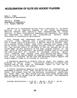 acceleration of elite ice hockey players