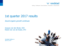 Q1 2017 results