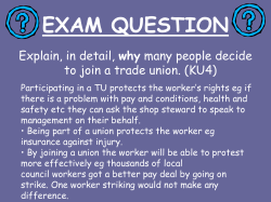 Trade Union Action