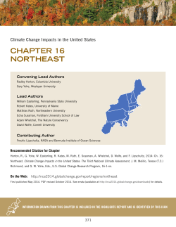 Climate Change Impacts in the United States