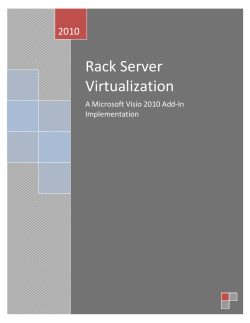 Rack Server Virtualization - Center