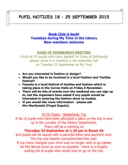 pupil notices 4 -10 february 2011