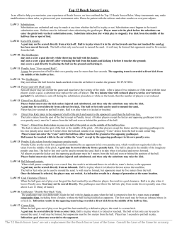 Top 11 Beach Soccer Rules - The Beach Soccer Championships