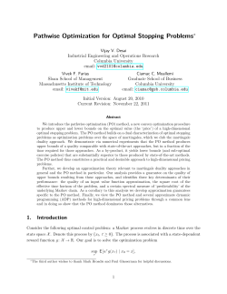 Pathwise Optimization for Optimal Stopping Problems