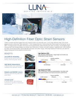 High-Definition Fiber Optic Strain Sensors
