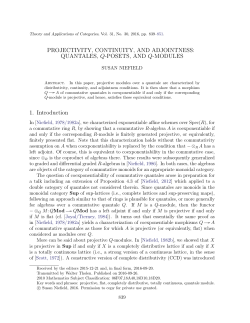 QUANTALES, Q-POSETS, AND Q