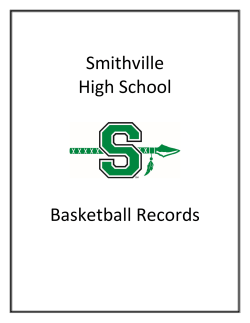 Smithville High School Basketball Records